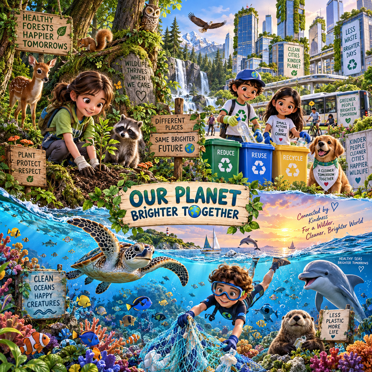 How Animated Films Are Teaching Children About Environmental Stewardship